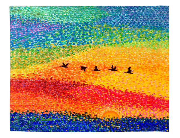 Pelican Sunset Place Mat Set of 4