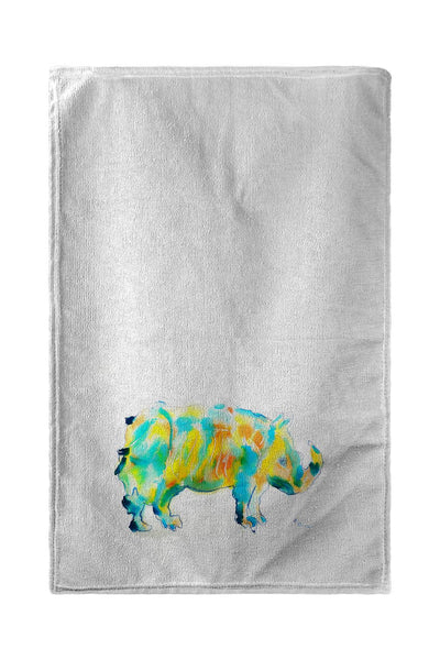Rhino Beach Towel