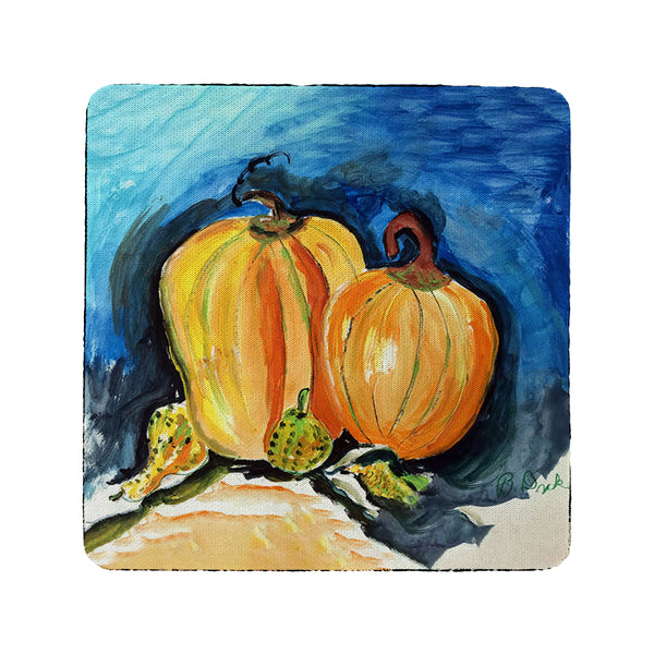 Two Pumpkins Coaster Set of 4