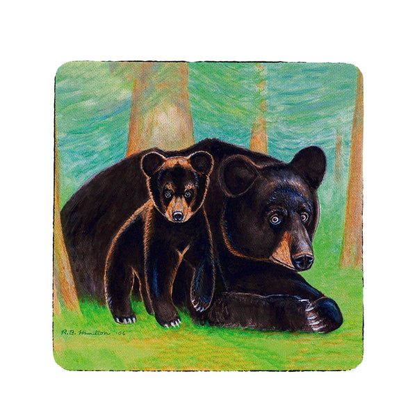 Bear Cub Coaster Set of 4