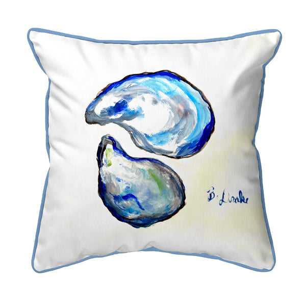 Blue Oysters Corded Pillow
