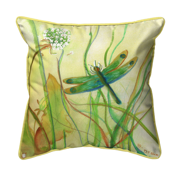 Betsy's DragonFly Corded Pillow