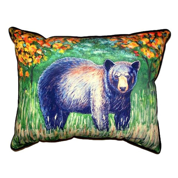 Black Bear Corded Pillow