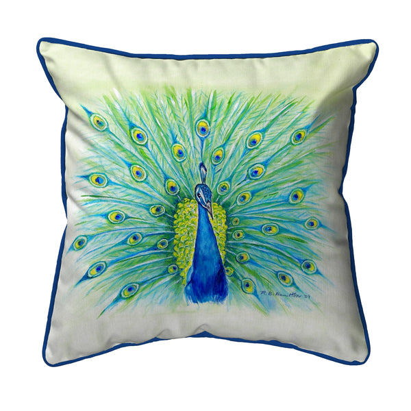 Peacock Corded Pillow