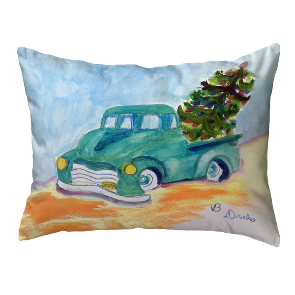 Green Truck Noncorded Pillow