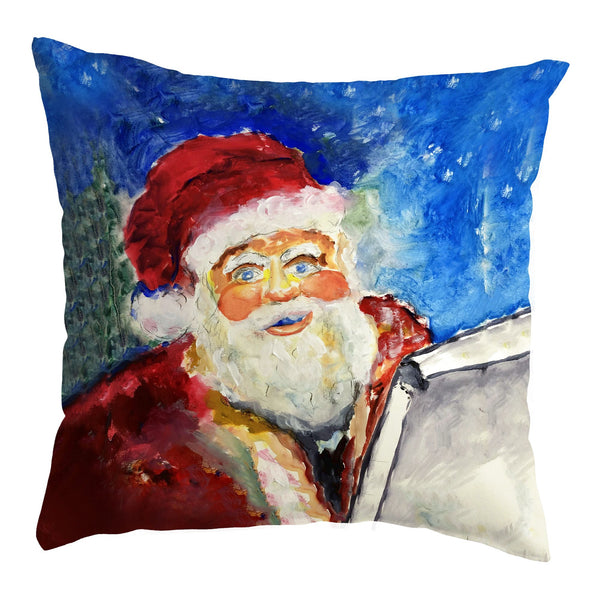 Santa's List Noncorded Pillow