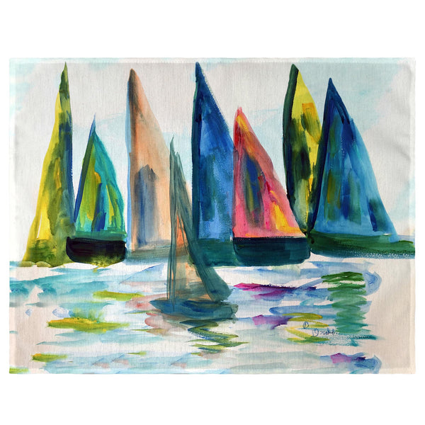 Sail With The Crowd Place Mat Set of 4
