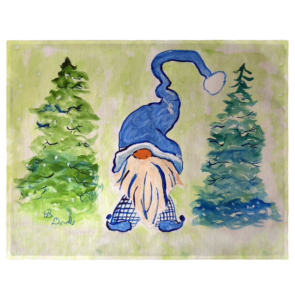 Gnome & Christmas Trees Place Mat Set of 4