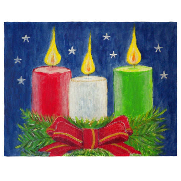 Christmas Candles Place Mat Set of 4