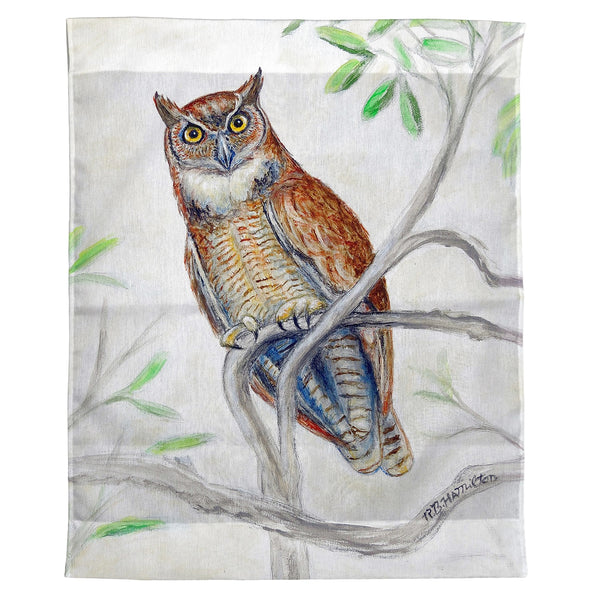 Great Horned Owl Wall Hanging 24x30