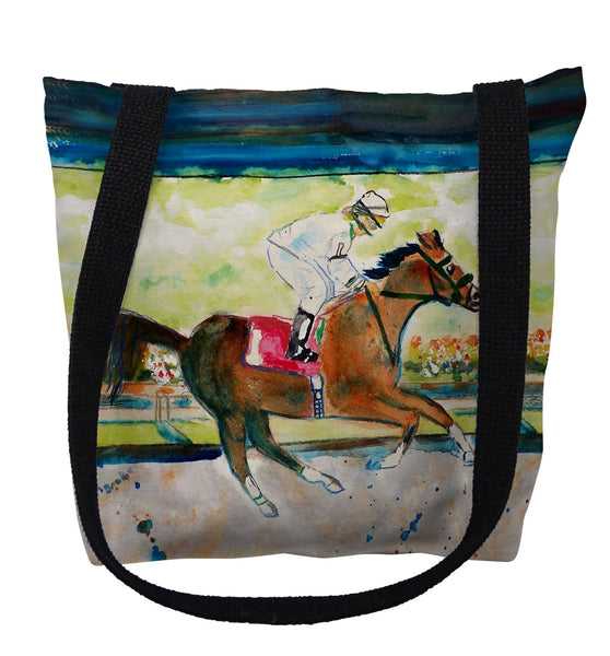 Racing Horse Tote Bag